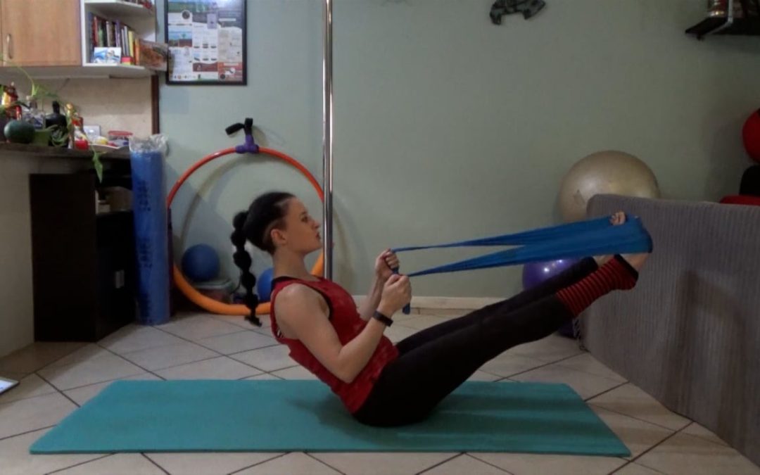 50 Minute Theraband Pilates Class