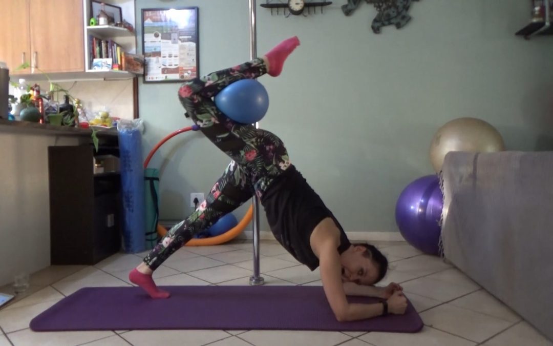 50min Glutes, Core and more with Small Ball