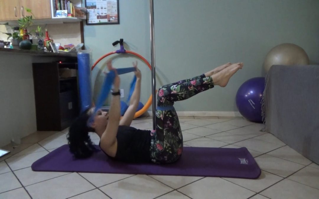50min Legs & Core with Resistance Bands (Equipment Optional)